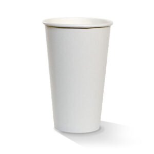 16 oz PE Coated SW Cup/Plain White 1000pc/ctn - Packware