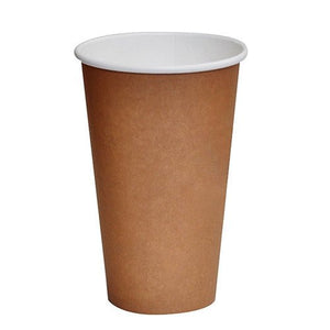 16 OZ PLA Coated SW Cup/Brown Print 1000pc - Packware