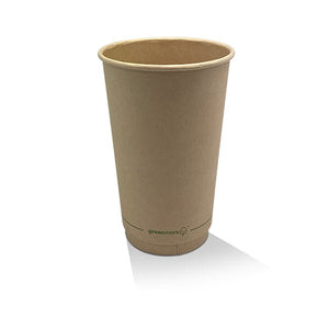 16oz Aqueous Coated Bamboo DW Cup 500pc/ctn - Packware