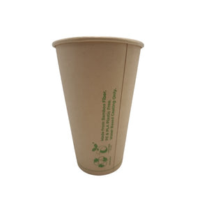 16oz Aqueous Coated Bamboo SW Cup 1000pc/ctn - Packware