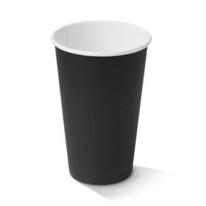 16oz PE Coated SW Cup/Black 1000pc/ctn - Packware