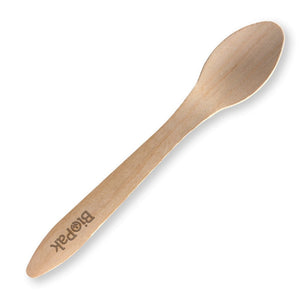 19cm Coated Wood Spoon - Packware