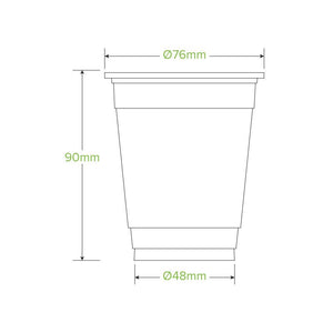 250ml Clear BioCup - Eco - Friendly Compostable Cold Cups (2000 - Pack) - Packware