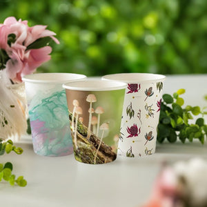 280ml/8oz (80mm) Art Series Single Wall BioCup - Packware