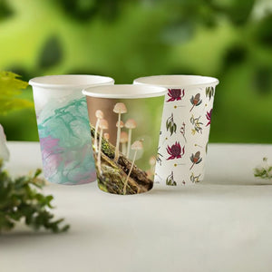 280ml/8oz (80mm) Art Series Single Wall BioCup - Packware