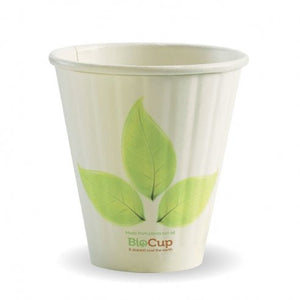 295ml / 8oz (90mm) Leaf Double Wall BioCup - Packware