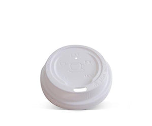 4 oz Single Wall Cup Lids - White - Packware