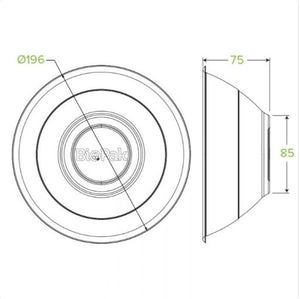 40oz White BioCane Bowl - Packware