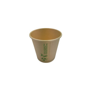 4oz Aqueous Coated Bamboo SW Cup 1000pc/ctn - Packware