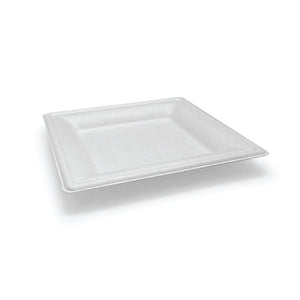 6" Sugarcane Square Plate 600pc/ctn - Packware