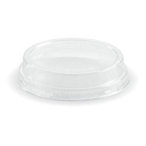 60 - 280 Clear Dome No Hole Lid - Packware