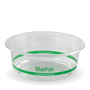 600ml Clear Wide BioBowl - Packware