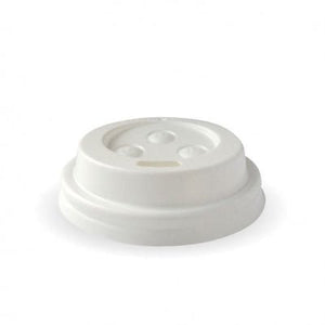 63mm PS sipper lid - fits 63mm cups - white - Packware