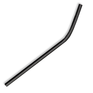 6mm Regular Bendy Black BioStraw - Packware