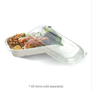 750 & 1,000ml Clear RPET Takeaway Lid - Carton of 500 (GL750 - 1000) - Packware