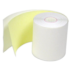 76 x 76 2 PLY Bond Paper Rolls 11.5 mm Core - Packware