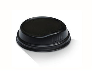 8 Lid Biodegradable Lid Black - Packware