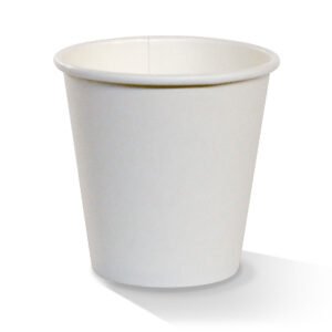 8 oz PE Coated SW Cup/ Standard Plain White 1000pc/ctn - Packware