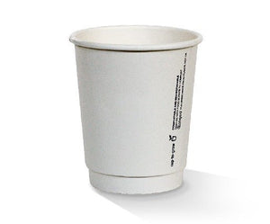 8 OZ PLA Coated DW Cup/Plain Standard 500pc/ctn - Packware