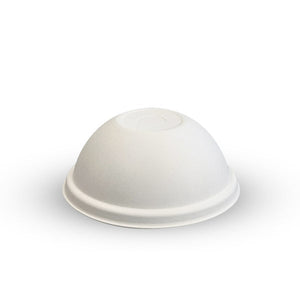 80mm Cold Paper BioCup Sugarcane Dome Lid - Packware