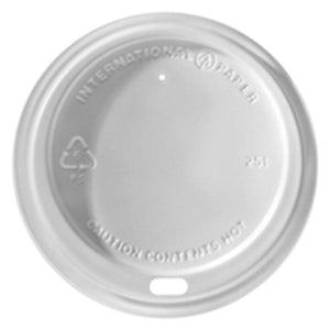 8oz Coffee Cup Lids - White - Packware