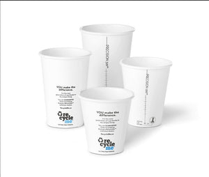 8oz Recycleme™ Paper Cup Recyclable Takaway Coffee Cups 240 ml - Packware