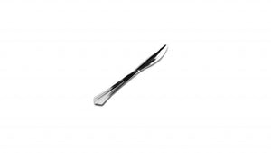 Stainless Steel Look Heavy Duty Plastic Silver Knife