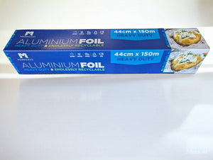 Heavy Duty Aluminium Foil Roll 44cm x 150m