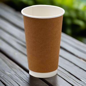 16 oz PE Coated DW Cup/Kraft 500pc/ctn