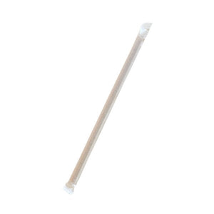 Bamboo Fiber Straw Regular Individually Wrapped 4000pc/Ctn - Packware