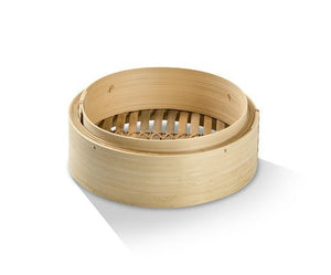 bamboo steamer base 8" 20/CTN - Packware