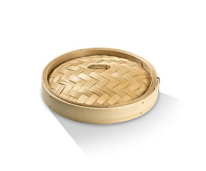 bamboo steamer lid 8" 20/CTN - Packware