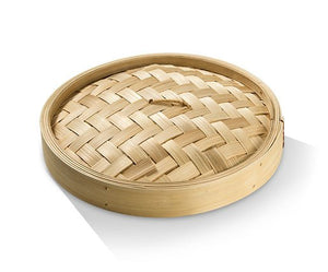 bamboo steamer lid 9" 20/CTN - Packware