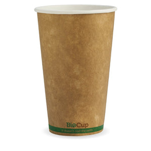 BioCup - 16oz Coffee Cup - Single Wall Paper Cup - Biodegradable - Packware