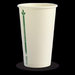 BioCup - White - 12oz/355ml (80mm) - Packware