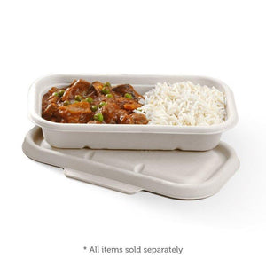 BioPak 750ml White Container - Packware