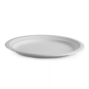 BioPak Oval Plate 32cm x 25cm / 12.5Inch x 10Inch - Packware