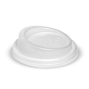 Bioplastic Lid for 80mm BioCups - Carton of 1000 (GL80PLA) - Packware