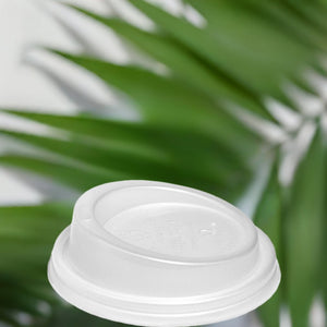 Bioplastic Lid for 80mm BioCups - Carton of 1000 (GL80PLA) - Packware