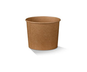 Brown Kraft Bowl 12oz 500pc/ctn - Packware