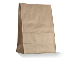 Brown Paper Self Opening Satchel (SOS) Bags #16 390(L) x 240(W) x 120(D)mm - Packware