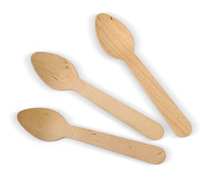 Coated Wooden Tea Spoon 5000pc/ctn - Packware