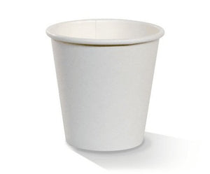 Coffee Cup Single Wall White 8oz 80mm | Box 1000 - Packware