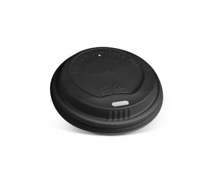 CPLA Lid - 6/8/10 oz Hot&Cold/ Black 1000pc/ctn - Packware