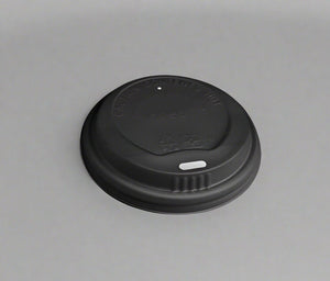 CPLA Lid - 6/8/10 oz Hot&Cold/ Black 1000pc/ctn - Packware