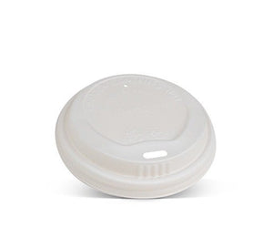 CPLA Lid - 6/8/10 oz Hot&Cold/ White 1000pc/ctn - Packware