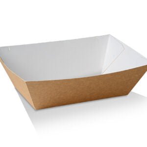 EX - Large Tray/Brown Cardboard 200/CTN - Packware