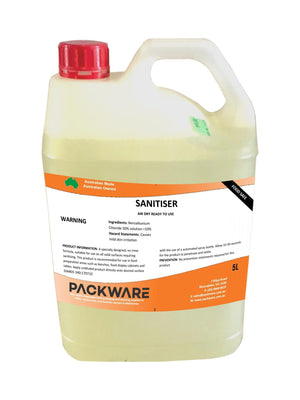 Food Sanitiser 5 Litre - Packware