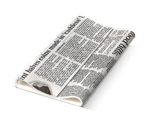 Greaseproof Paper Newsprint 190mm x 310mm - Packware