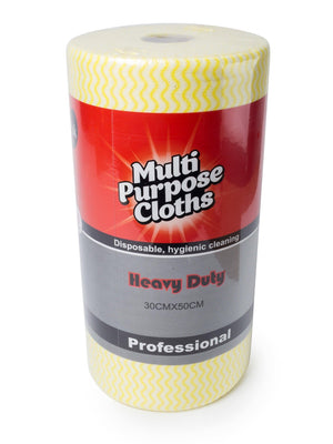 Heavy Duty Wipes Yellow - Packware